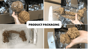 Pelota masticable ecológica para perros, juguete duradero para mascotas con masticación agresiva, proveedor de Vietnam, juguete para perros de fibra de coco - Product Image 4