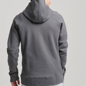 Hot Sale Outdoor Sports Full 100% Cotton Knitted Eco-Friendly Breathable <b>Plain</b> Hoodie Heavyweight Sweatshirt <b>Hoodies</b> - Product Image 2