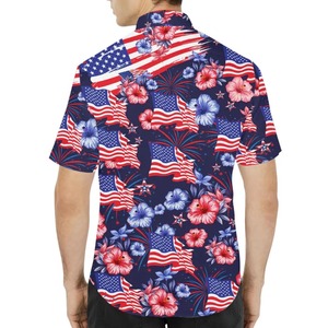 Chemise Hawaïenne Personnalisée pour Homme, Impression 3D de Haute Qualité, Chemise Hawaïenne Tricotée, Chemises Hawaïennes d'Été pour Hommes - Product Image 2