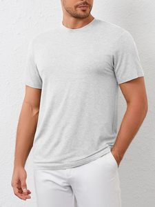 Camiseta Moderna para Hombre, Venta al por Mayor, Algodón Premium, Manga Corta, Cuello Redondo, Corte Holgado, Estilo Urbano, Ropa Casual de Moda - Product Image 2
