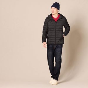 Chaqueta acolchada personalizada para hombre con capucha, impermeable, con relleno de algodón, ropa de invierno, chaqueta de burbujas para hombre en venta a precio económico. - Product Image 5