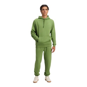 Conjunto Deportivo Personalizado de Dos Piezas en Oferta, 100% Algodón, Corte Ajustado, Ropa Deportiva Urbana para Hombre, Chándal con Bordado Personalizado - Product Image 3