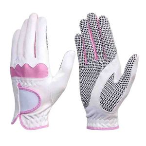 Guantes de Golf de Alta Calidad para Hombre y Mujer, al por Mayor, Personalizados, Modernos, Transpirables, de Nuevo Diseño, Color Rosa - Product Image 3