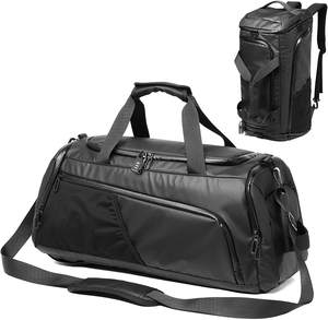Bolso de Hombro Tipo Duffle para Mujer, 100% Algodón Hecho a Mano, Estampado a Bloque Indio, Ligero, Ecológico, para Yoga y Gimnasio, con Cierre - Product Image 6