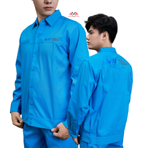 Vêtements de travail grande taille VN SUPPLIERS - Uniformes bleus et noirs pour la construction - Vêtements de travail personnalisés pour usine - Usine FMF - Faible MOQ - Product Image 2