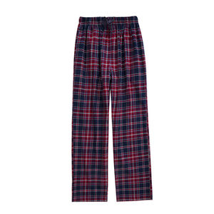 Ensemble de vêtements de détente pour homme en flanelle 100% coton de haute qualité, taille plus, hiver, confortable, ample, col châle, thermique - Product Image 3