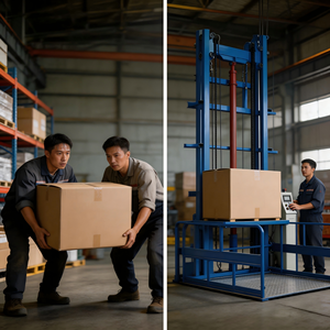 Plataforma Elevadora Eléctrica para Almacenes, Elevador Vertical de Mercancías, Solución Eficiente para el Manejo de Materiales - Product Image 2