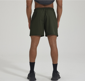 MILIENZ <b>Men</b> Mid Gradient Color Eco-friendly 140g <b>Woven</b> Polyester Digital Printed Casual Swim <b>Shorts</b> Quick Dry Drawstring Waist - Product Image 5