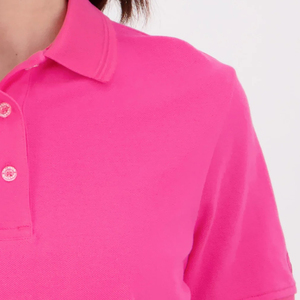 Camisas de Golf de 3 Botones para Mujer, Camisa Casual Tipo Polo, Manga Corta, Color Sólido, Verano, Algodón, Ropa de Oficina, Secado Rápido, Tops Deportivos de Tenis con Cuello - Product Image 2