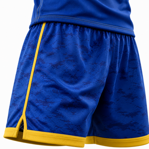 Conjunto de Uniforme de Voleibol y Lacrosse Transpirable Personalizado, Camiseta sin Mangas de Malla de Poliéster y Pantalones Cortos, Kit de Equipo Estampado para Adultos XS - Product Image 3
