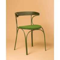 Fauteuil de luxe en velours rose avec base circulaire dorée, chaise de vanité moderne, élégant mobilier de salon pour café et boutique
