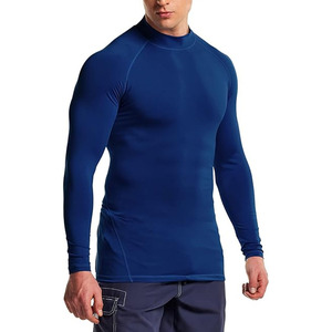 Rashguard pour hommes tendance, sur mesure, léger, facile à porter, respirant, confortable, manches longues, en Spandex/Polyester, durable - Product Image 1