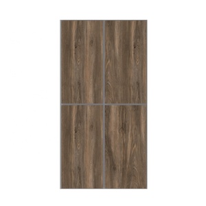 Carreaux de sol en porcelaine de la collection Wood avec des visages aléatoires pour la décoration du salon, aspect rustique brillant 600X1200mm, nouveauté - Product Image 2