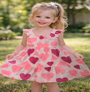 Robe en coton imprimée pour enfants, douce et respirante, tenue décontractée d'été pour filles, au meilleur prix - Product Image 6