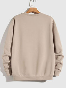 Sweatshirts Men/Sweatshirts Custom Thermal Sweatshirts Men's Sweater Long Sleeve Sweat Shirts Thick Fleece Blank <b>Jumper</b> for Mens - Product Image 5