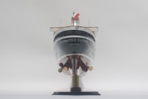 SS LEONARDO DA VINCI Black Hull | Handcrafted Wooden Italian Cruise Lines Model for Nautical Lover Home Decoration Business Gift - Product Image 6