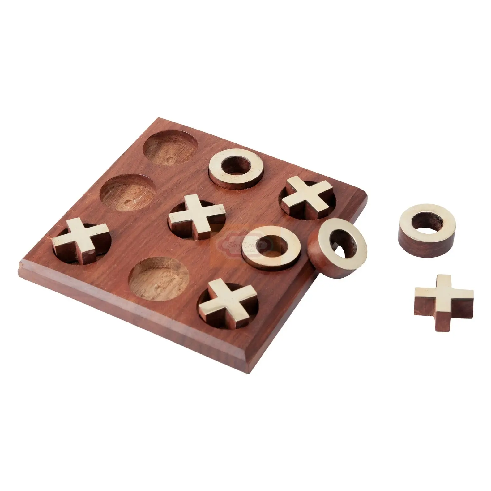 wooden tic tac toe game perfect gifting for birthday Tic Tac Toe Game for Kids and Family Board Games
