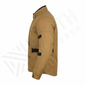 Chaqueta de Motociclista de Cuero Genuino para Hombre de la Mejor Calidad, Nueva Colección de Invierno, Chaquetas de Motocicleta con Protecciones Desmontables Personalizadas - Product Image 3