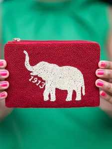 Porte-monnaie pour femmes et filles CRYSTAL CRAFT, très vendu, fait main, personnalisable en couleur et taille, perles de verre, broderie, fermeture à glissière - Product Image 5