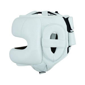 Casco de Rugby Unisex al por Mayor, Protección Profesional de Cuero, Protector de Cabeza Acolchado con EVA, Refuerzo de Seguridad para Entrenamiento - Product Image 4