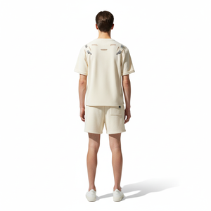 Conjuntos de Camisetas Casuales de Verano para Hombre Hechas de Algodón Terry Ecológico Puro |   Transpirable, de Alta Calidad, Colores y Tallas Personalizables |   OEM - Product Image 2