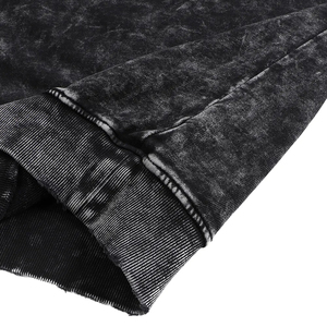 Sweat-shirt personnalisé pour hommes et femmes, effet délavé, coupe ample, col rond vintage, streetwear, OEM ODM en gros - Product Image 5