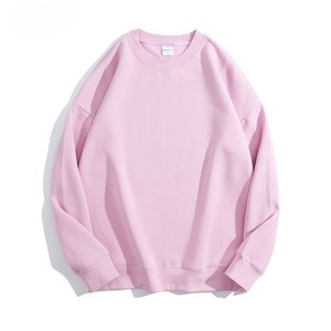 2026 Oversized Streetwear 300GSM Cotton Crewneck <b>Sweatshirt</b> Wholesale - Product Image 4