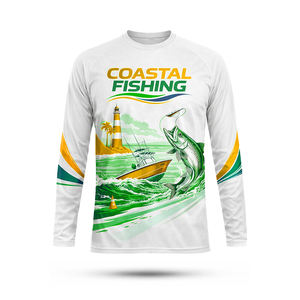 Camiseta Deportiva de Manga Larga para Hombre, Sublimación Completa, Transpirable, de Alta Calidad, Personalizada, Anti-UV, de Secado Rápido - Product Image 5