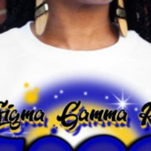 Sudadera blanca con cuello redondo para mujer, diseño gráfico de caniche Sigma Gamma Rho 1922, jersey informal de manga larga, ropa de calle a la moda - Product Image 4