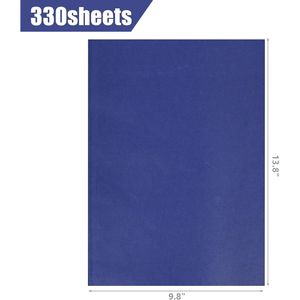 Confezione da 330 Fogli di Carta Velina Blu Scuro 14 X 10 Pollici per Matrimoni, Compleanni, Progetti Fai-da-Te e Artistici, per Confezionamento Regali - Product Image 2