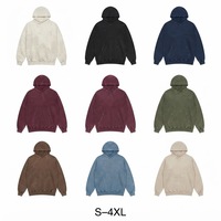 Sweat à capuche délavé premium pour homme, style streetwear, vente en gros, fournisseur OEM ODM, fabricant