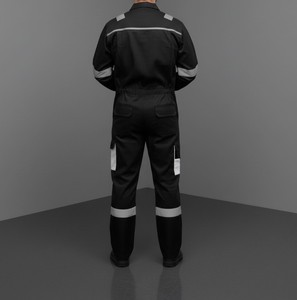 OEM ODM Reflective Safety <b>Overall</b> High Visibility Protective Workwear for Warehouse and Logistics Staff - Product Image 2