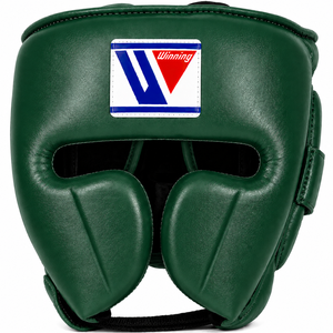 Protector de Cabeza de Boxeo Winning, Negro, Cuero Genuino, Equipo de Protección para Adultos, Ligero, Cierre de Cordones y Velcro - Product Image 6