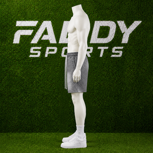Shorts de jogging décontractés pour hommes en coton éponge, avec cordon de serrage, imprimé éclaboussures effet délavé, pour le sport et la gym - Product Image 4
