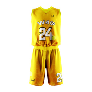 Uniforme de Baloncesto Personalizado al por Mayor para 4 Juegos, Unisex, con Logotipo Frontal Sublimado, 100% Poliéster, Cuello en V sin Mangas - Product Image 2