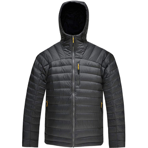 Men’s Puffer Jacket OEM Custom Hooded Quilted <b>Padded</b> Winter <b>Coat</b> Warm Streetwear Casual Style - Product Image 4