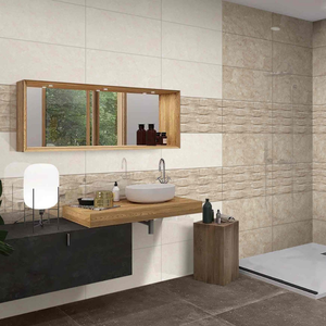 Azulejo de Pared Cerámico Blanco Brillante de 300x600mm, Acabado Minimalista y Elegante para Oficinas Corporativas y Soluciones de Interiores Comerciales - Product Image 3