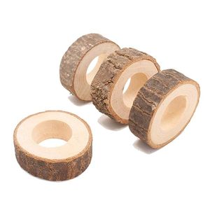 Anillo para Servilletas de Madera Premium, Juego de Porta Servilletas Elegantes a Bajo Precio para Mesa de Comedor, Bodas, Fiestas y Uso Festivo - Product Image 3