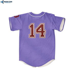 OEM Custom Baseball Jersey Quick Dry Lightweight Athletic Team Apparel - Product Image 6