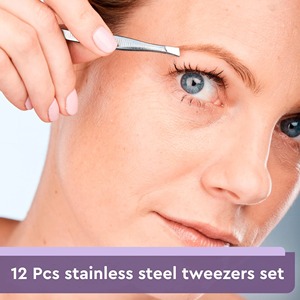 1 Pieza de Pinzas para Cejas BAFA SURGICAL INSTRUMENTS BSI-ET-364 Antiestáticas, Profesionales, de Acero Inoxidable de Alta Calidad, con Punta Puntiaguda, Duraderas - Product Image 4