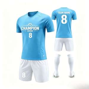 Uniforme de Entrenamiento de Fútbol con Combinación de Colores de Última Moda, Logotipos de Fútbol Personalizados, Uniformes Personalizados, Camiseta de Fútbol Blanca Personalizada - Product Image 6