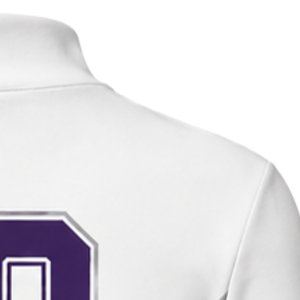 Maillot de cheerleading sublimé violet et blanc à manches longues – Haut de performance athlétique pour l'entraînement, la pratique et les compétitions - Product Image 6