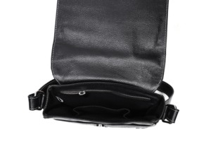 Bolso bandolera de cuero genuino vintage de lujo, última tendencia, a precio de mayoreo. - Product Image 5
