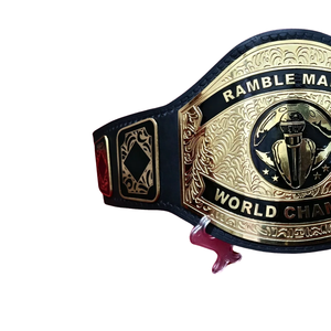 Ceinture de champion du monde personnalisée Ramble Mania, trophée de lutte de haute qualité - Product Image 4