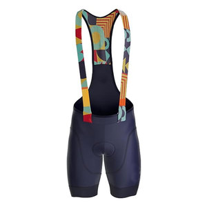 Pantalones de Ciclismo Premium con Tirantes, Tejido Elástico Transpirable, Acolchados, Cómodos para Ciclismo de Larga Distancia - Product Image 1