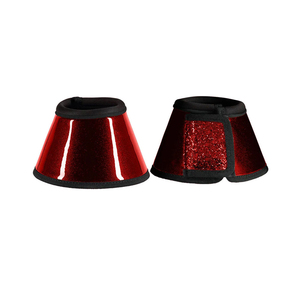 Botas de Campana Ajustables para Caballos, Botas de Protección Duraderas para Equinos, para Montar a Caballo, Entrenamiento, Salto y Actividades al Aire Libre - Product Image 1