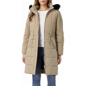 Manteau d'hiver pour femmes, parka longue imperméable, veste chaude pour la neige, vêtements d'extérieur résistants au froid, coupe-vent, isolée - Product Image 4