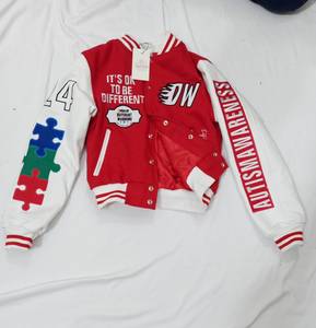 Custom Embroidery Made Wool Body <b>Leather</b> Sleeve <b>Jacket</b> Streetwear Patches Men Letterman <b>Jacket</b> - Product Image 3