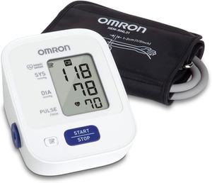 For HEM-7121 J Upper Arm <strong>Blood</strong> <strong>Pressure</strong> <strong>Monitor</strong> LCD Display Plug-In Power Dual-User Memory Pulse Rate Monitoring 2-Year - Product Image 3