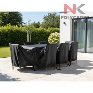 Housse de protection extra résistante pour meubles de jardin, coutures renforcées, imperméable, facile à ranger, pour meubles de patio et d'extérieur - Product Image 2